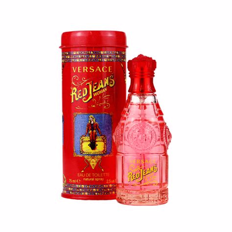 versace versus red jeans eau de toilette spray 75ml